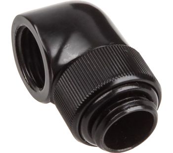 EK-AF Angled 90 Degrees Fitting Adapter - Black, Black
