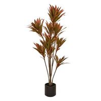dracena roja edi 180 cm con maceta - atmosphera createur dinterieur