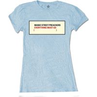 manic street preachers camiseta manga larga everything must go para mujer