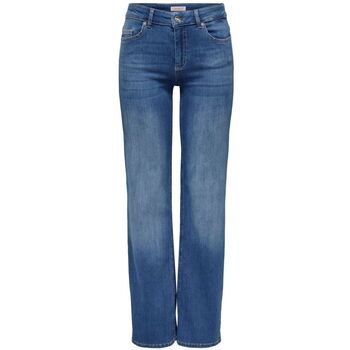Only Pantalón de campana 15330787 BLUSH-REA12187 DENIM MEDIUM para mujer