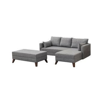 Sofá Cama Rinconera Bella Derecho 2 Gris