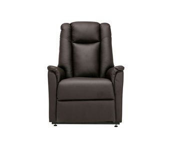Sillón relax eléctrico piel sintética max chocolate - conforama