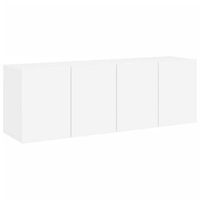 muebles para tv de pared 2 unidades blanco 60x30x41 cm vidaxl