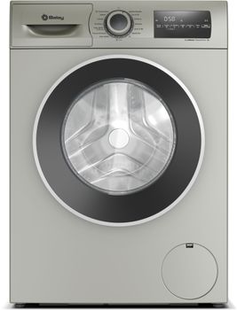 BalayLavadora con Programa Plancha 8 kg máx. 1200 rpm, Acero mate antihuellas 3TS382X