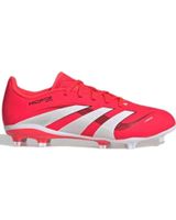 de adidas botas de futbol predator league fg-mg para ninos unisex en c rojo