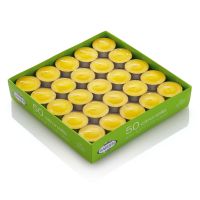 citronella tealight candles 50 pack
