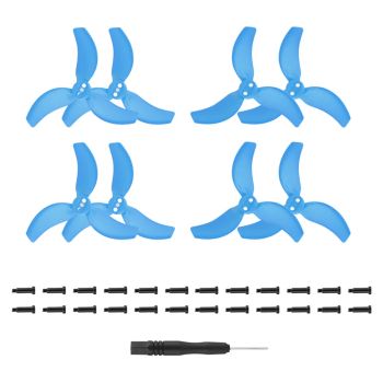2/4 pares de hélice ligera de 3 pulgadas 3032S 3032 de 3 aspas con tornillos y destornillador para DJI Avata 2