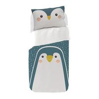juego de funda nordica infantil pinguino -  cama105 180x270