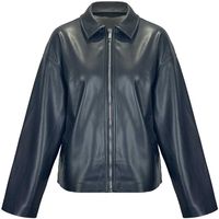 jack wills cazadora de cuero gt54153 para mujer