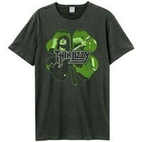 amplified clothing camiseta manga larga shamrock para mujer