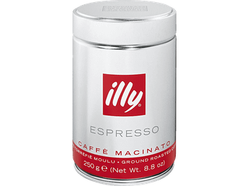 Café molido - Illy Espresso, Tueste medio, expreso, 250g