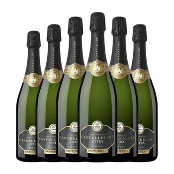 Castellblanch Extra Semi-seco Semi-dulce Cava 75 Cl 12% Vol. (pack De 6 Unidades)
