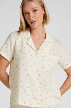 Hunkemöller Chaqueta de muselina Blanco
