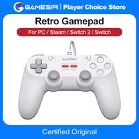 gamesir retro gamepads con cable para pc steam switch 21 control tegenaria lite con stick de efecto hall y frecuencia de sondeo de 1000hz