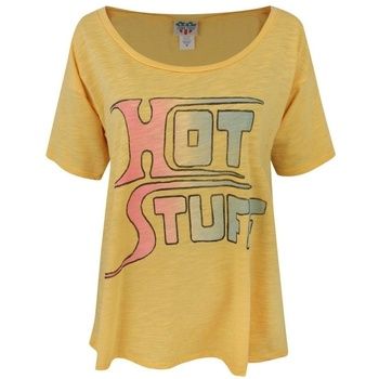 Junk Food Camiseta Hot Stuff para mujer
