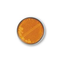 reflector lateral 60mm autoadhesivo naranja