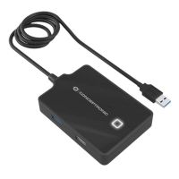 conceptronic hubbies10b hub usb 30 4 puertos negro