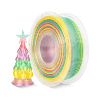 pla sunlu silk rainbow seda multicolor 175 mm