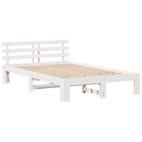 cama matrimonial  cama doble  estructura de cama de madera de pino blanca madera de pino maciza cfw94979