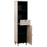 mueble de cuarto de bano 38 x 33 x 160 cm madera de ingenieria