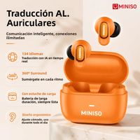 auriculares inalambricos bluetooth miniso ms130 macaron auriculares internos de baja latencia auriculares inalambricos enc para viajes trabajo y deporte