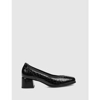 pitillos zapatos de tacon salon 10820 negro para mujer
