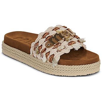 Mou Sandalias MONOBAND ROPE SANDAL FRINGES para mujer