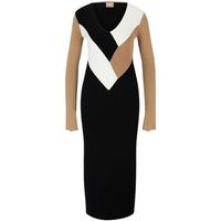 boss vestido largo florency para mujer