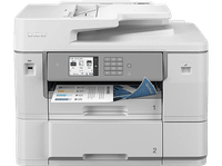 impresora multifuncion tinta - brother mfcj6959dwre1 impresion doble cara color fax formato a3 blanco