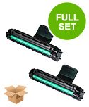 compatible twin pack xerox 106r01159 black toner cartridges 2 pack