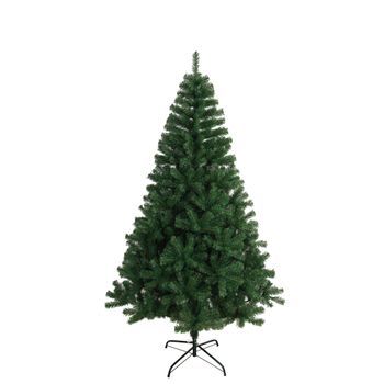 Solagua Árbol De Navidad Artificial Premium Verde Mate 180cm 617 Ramas, Árbol De Hoja Espumillón Con Soporte Metálico, Diámetro 95cm