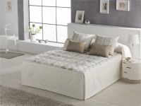 colcha edredon yara jacquard geometrica tejidos jvr