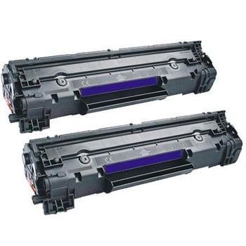 Compatible Multipack Canon i-SENSYS LBP-6030w Printer Toner Cartridges (2 Pack) -3484B002AA