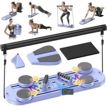 Tabla De Pilates Para Entrenamiento En Casa, Portátil, Plegable