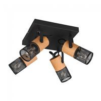 plafon de techo tosh 4 luces