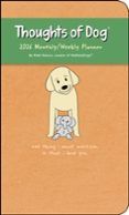 thoughts of dog 12-month 2026 weeklymonthly planner calendar