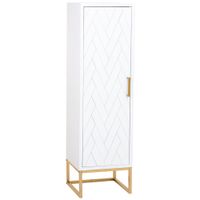 armario de 3 cajones madera y metal 405x37x1395