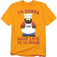 south park camiseta make love para mujer