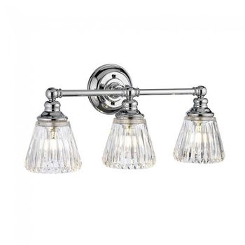 Aplique de pared para baños keynes (3 luces)