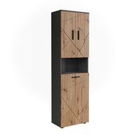 mueble alto  irma 50 x 172 cm con 3 puertas vicco