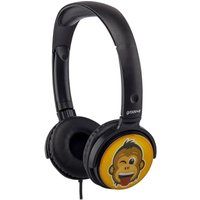 gv-emj19 earmojis kids headphones - monkey