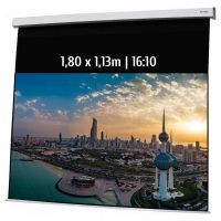 kimex pantalla de proyeccion electrica 180x113m formato 1610