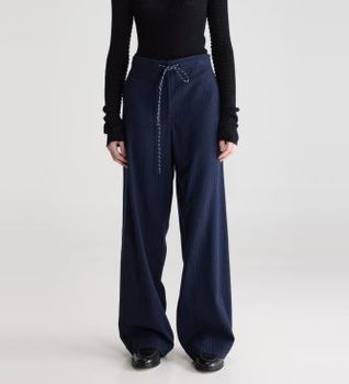 Bellerose para mujer. BW262112 S1152 Pantalón Solene marino (34), Casual, Clásico, Poliéster