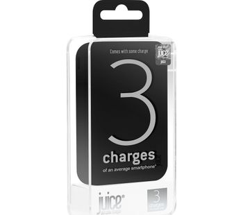 3 Portable Power Bank - Black, Black