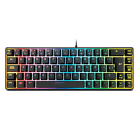 krom kalista  teclado mini rgb membrana