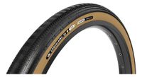 cubierta de gravilla panaracer gravelking semislick r700 mm tubeless ready plegable zsg gravel compound beadlock tufftex r black amber sidewall