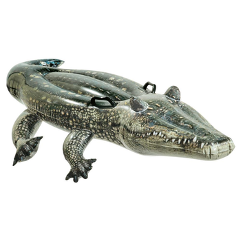 Intex - Figura hinchable Cocodrilo 170x86 cm (+ 3 años) - Modelos surtidos (57551)