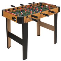 cb games - futbolin de madera para ninos con marcadores manuales para 2-4 jugadores futbolines para ninos futbol nino juguetes 6 anos facil de montar