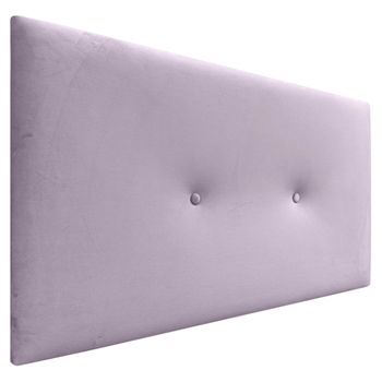 Dhome Cabecero De Terciopelo Liso Con Botones 90x50 Camas 80/90 - Salmon