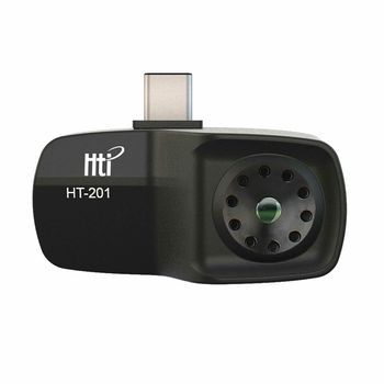 Camara Termografica Infrarroja Hti Ht-201 Para Moviles Android Usb-c | Resolucion 320x240 | Alta Precision | Detector Portatil De Temperatura Sin Bateria